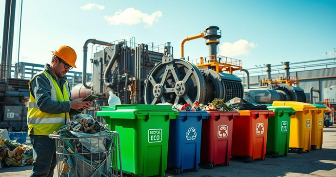 Gestão de resíduos industriais como estratégia de sustentabilidade e economia Gestão de resíduos industriais como estratégia de sustentabilidade e economia